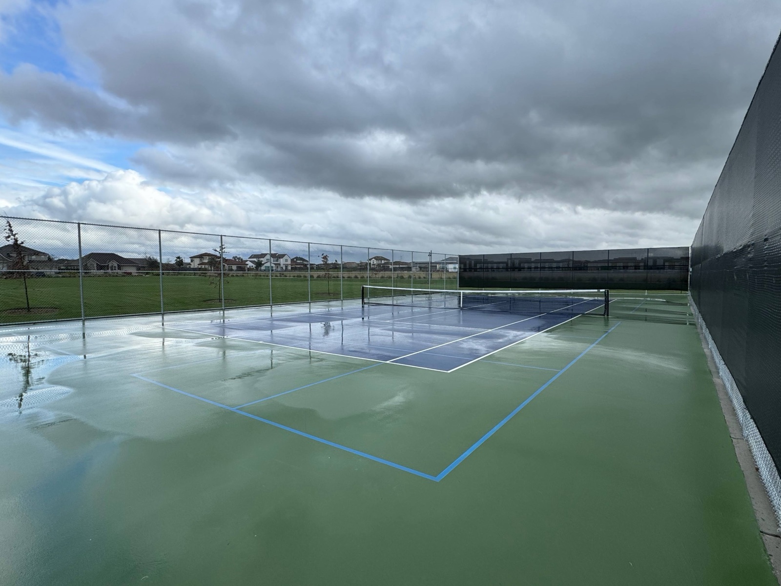 Lined courts at Rick Gonzales Sr. Park